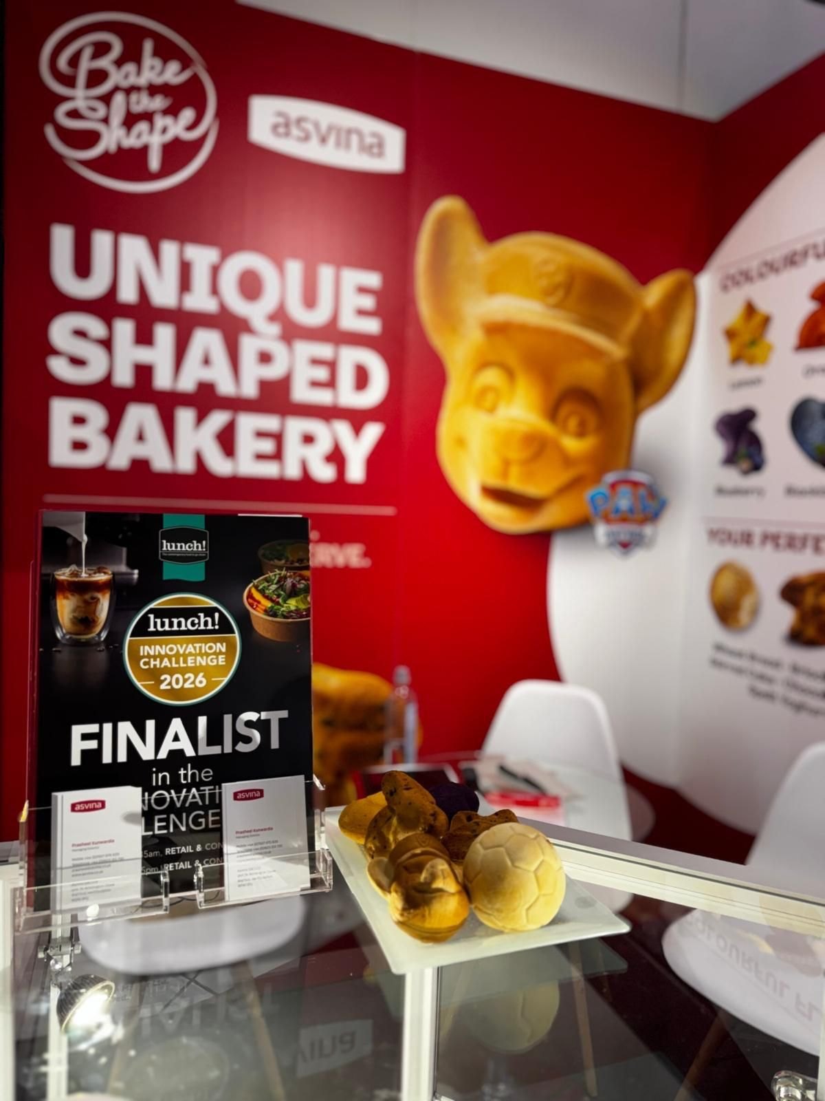 Bake the Shape and Asvina at lunch! 2026 — Innovation Challenge finalist